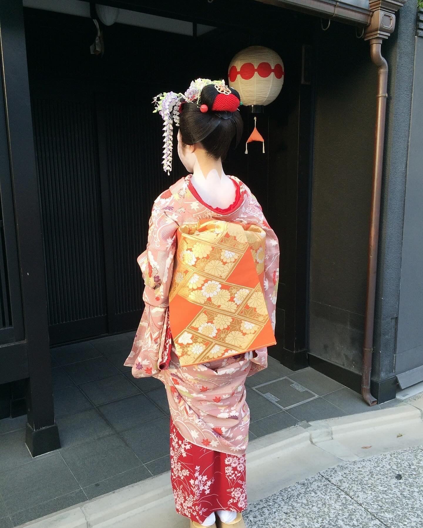 SilKuMaiko Teddy Bear Medium | Light Pink Goshodoki
