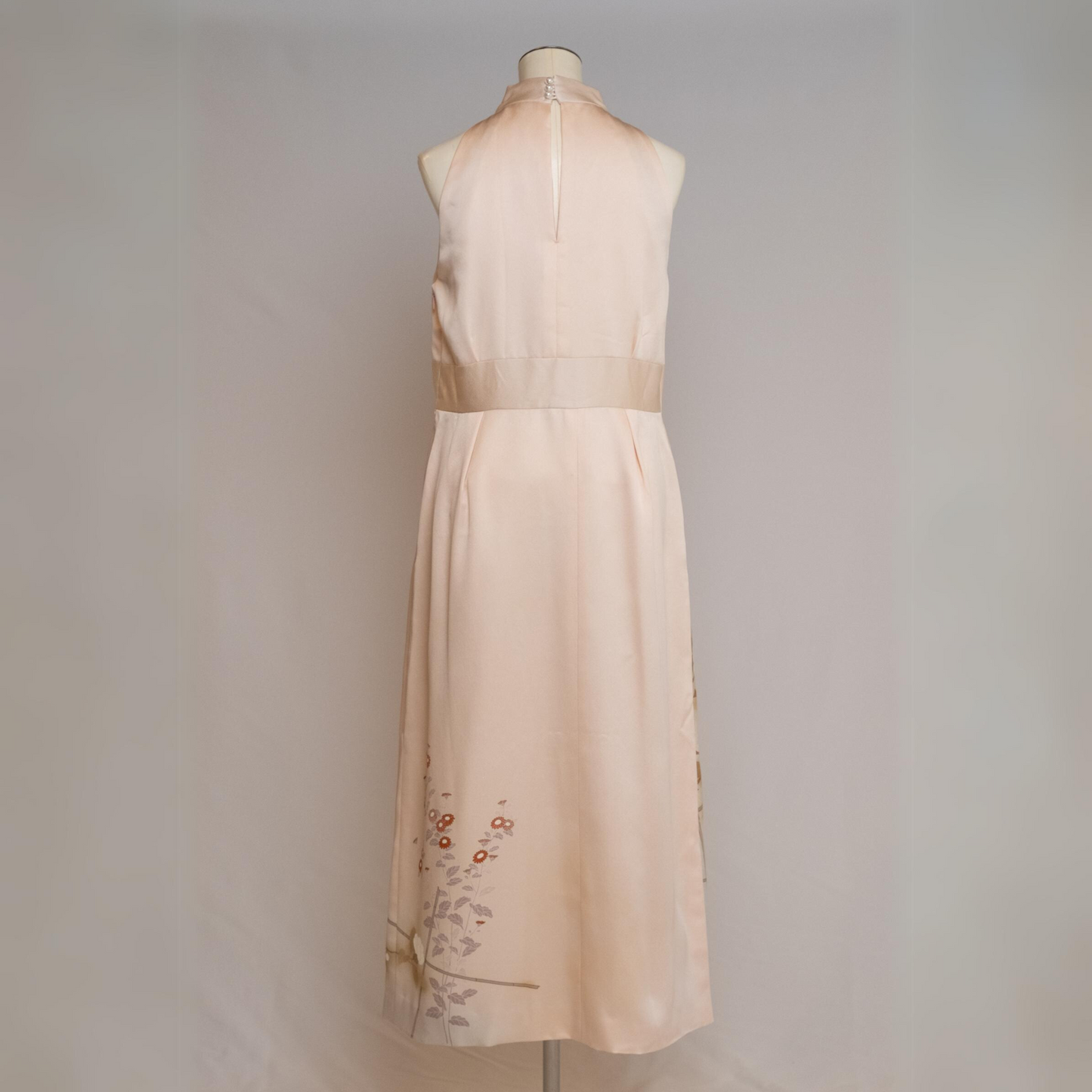 Robe dos nu | Blanc nacré avec Botan