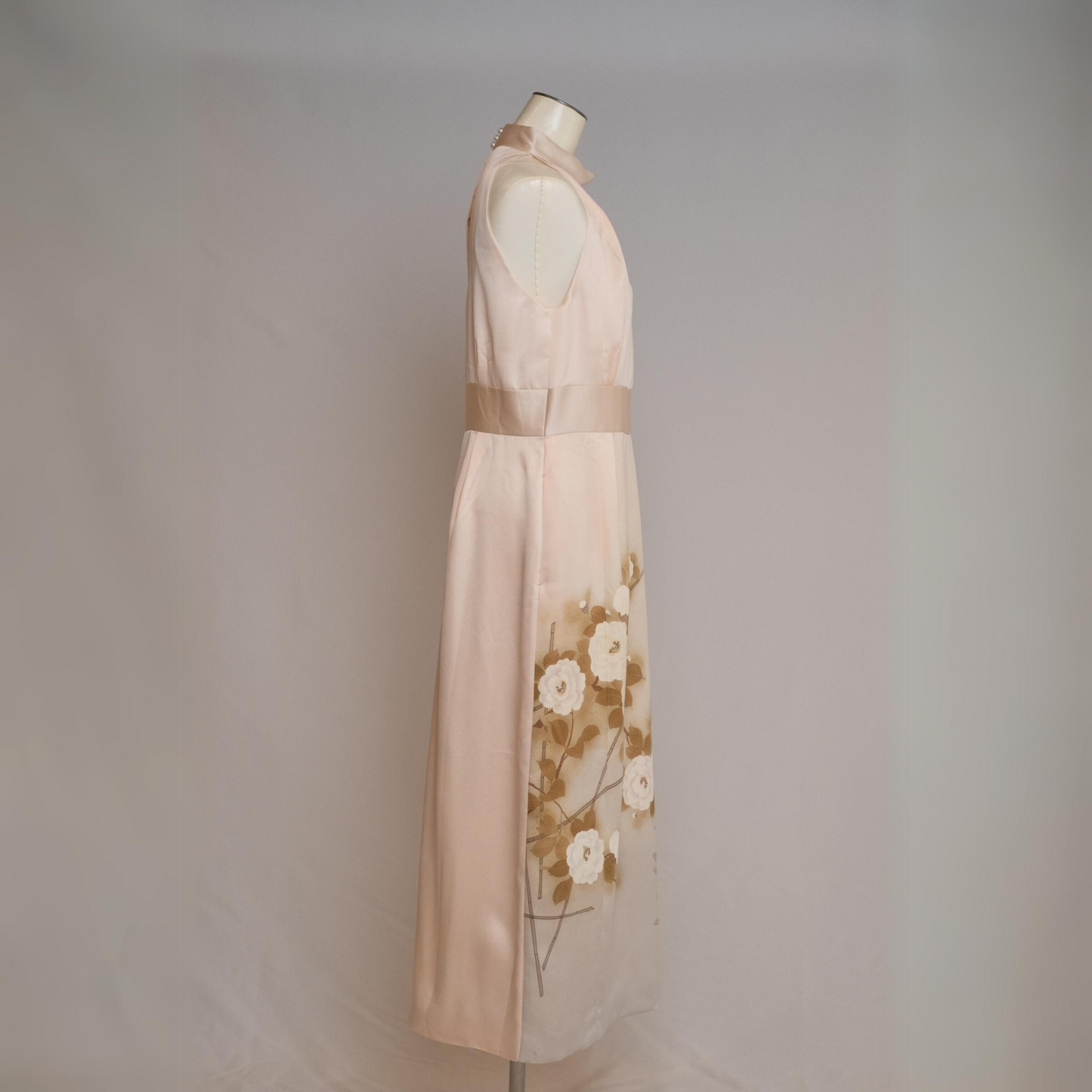 Robe dos nu | Blanc nacré avec Botan