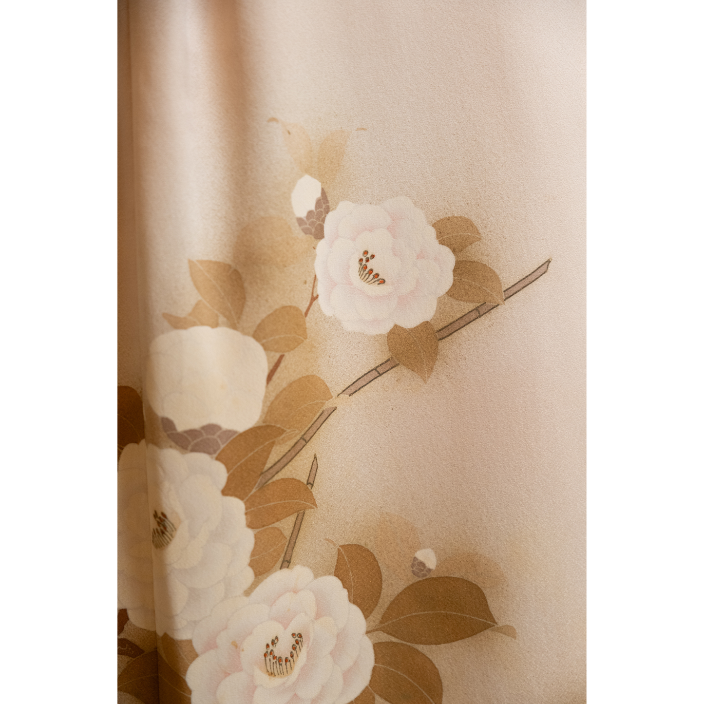 Robe dos nu | Blanc nacré avec Botan