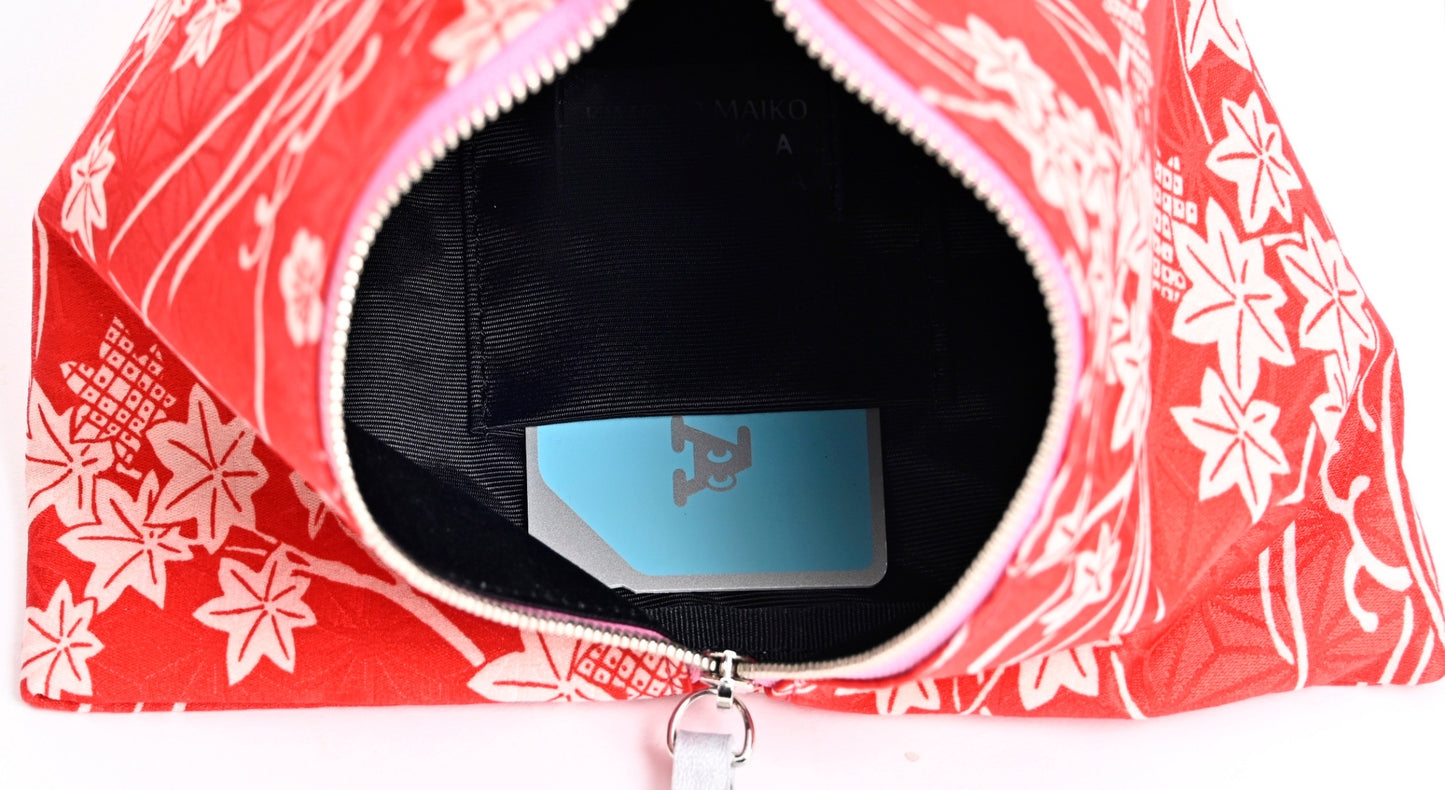 Pochette Ojuban Sankaku | Momiji Asanoha