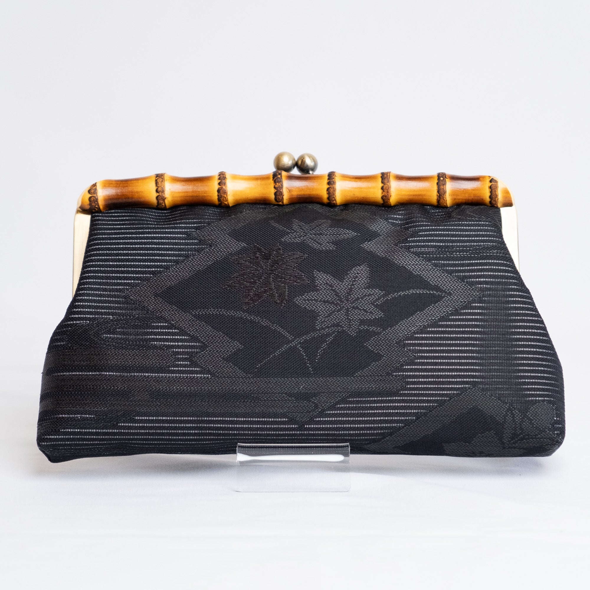 Bamboo best sale clutch purse