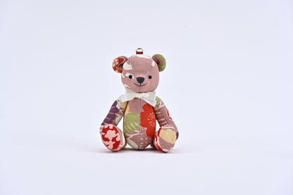 SilKuMaiko Teddy Bear Big 3 | Light Pink Goshodoki