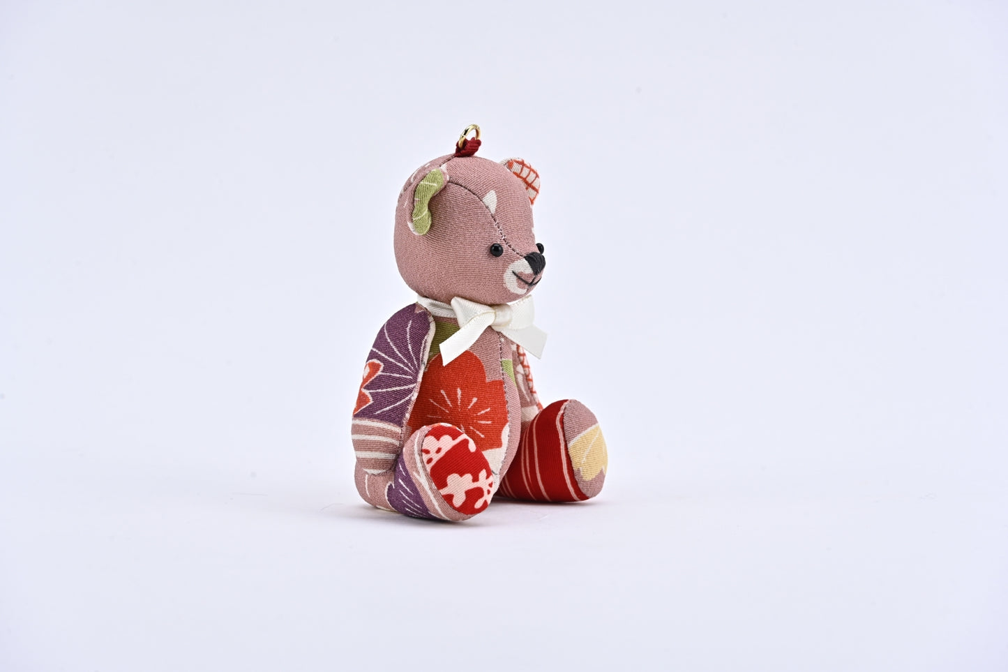 SilKuMaiko Teddy Bear Big 4 | Light Pink Goshodoki