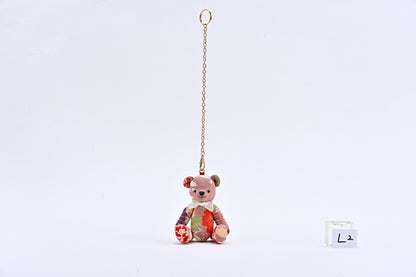 SilKuMaiko Teddy Bear Big 3 | Light Pink Goshodoki