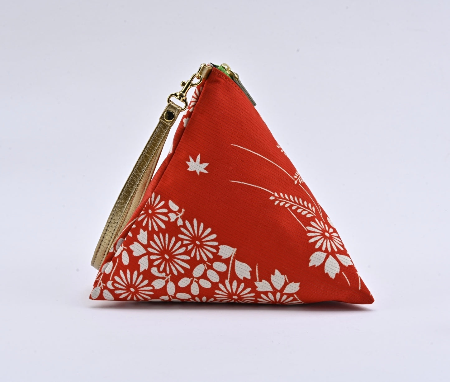 O juban Sankaku Pouch |Autumn grass