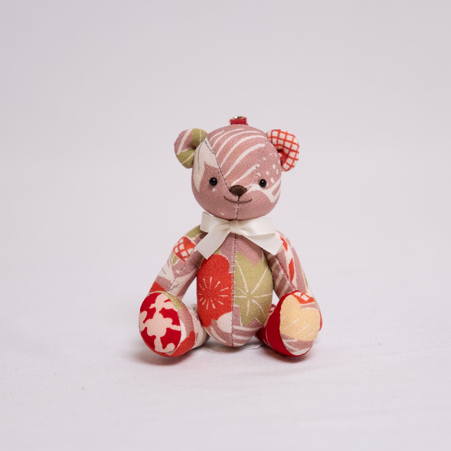 SilKuMaiko Teddy Bear Big 2 | Light Pink Goshodoki