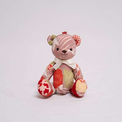 SilKuMaiko Teddy Bear Big 2 | Light Pink Goshodoki